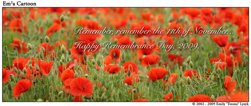 Happy Remembrance/Veteran’s Day