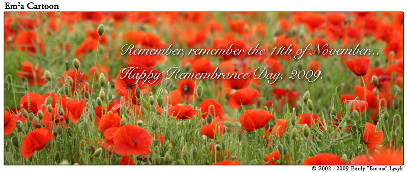 Happy Remembrance/Veteran’s Day